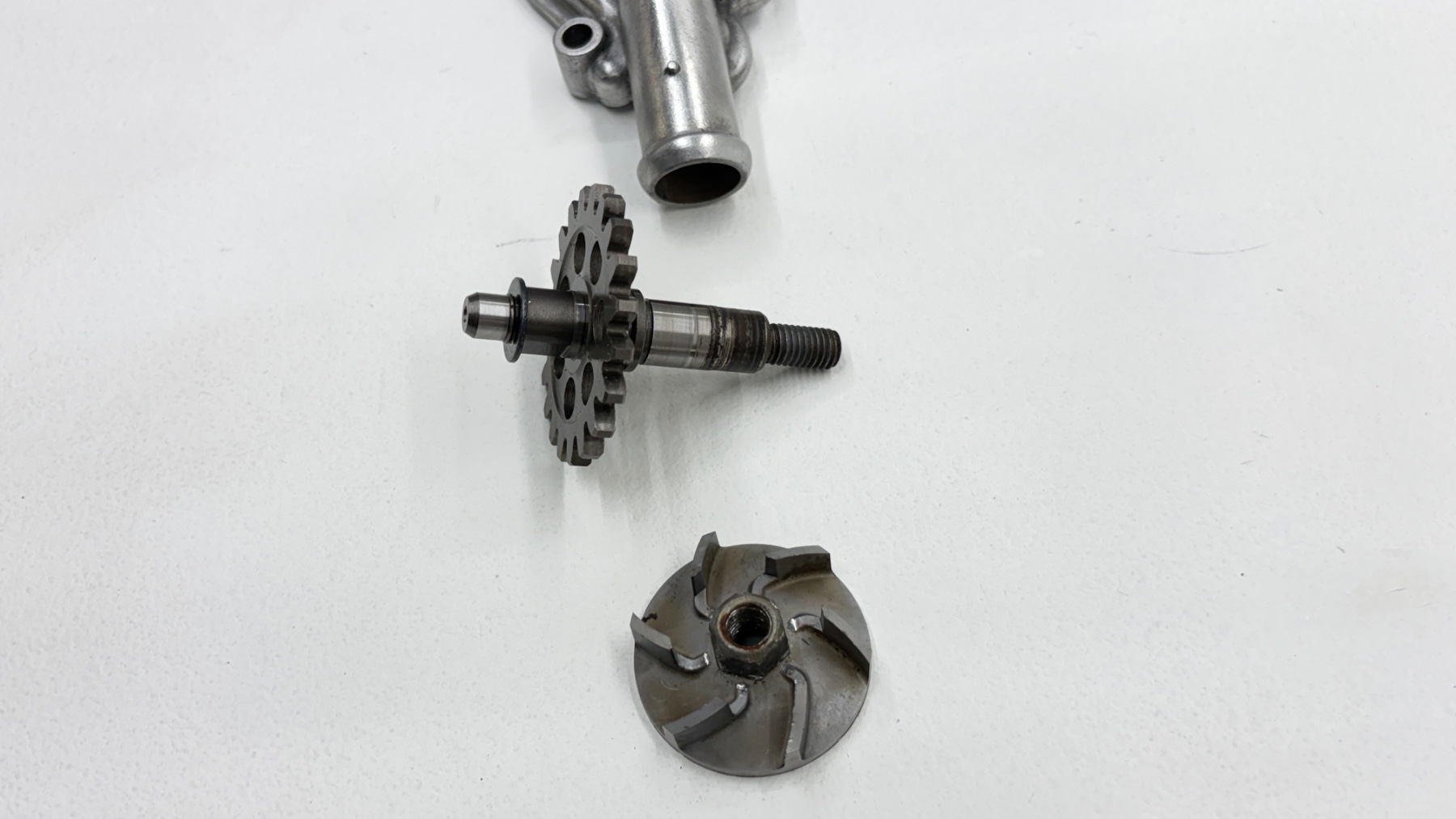 01-13 Yamaha YZ250F OEM Water Pump Assembly Impeller Engine MX 5DH-12451-00-00