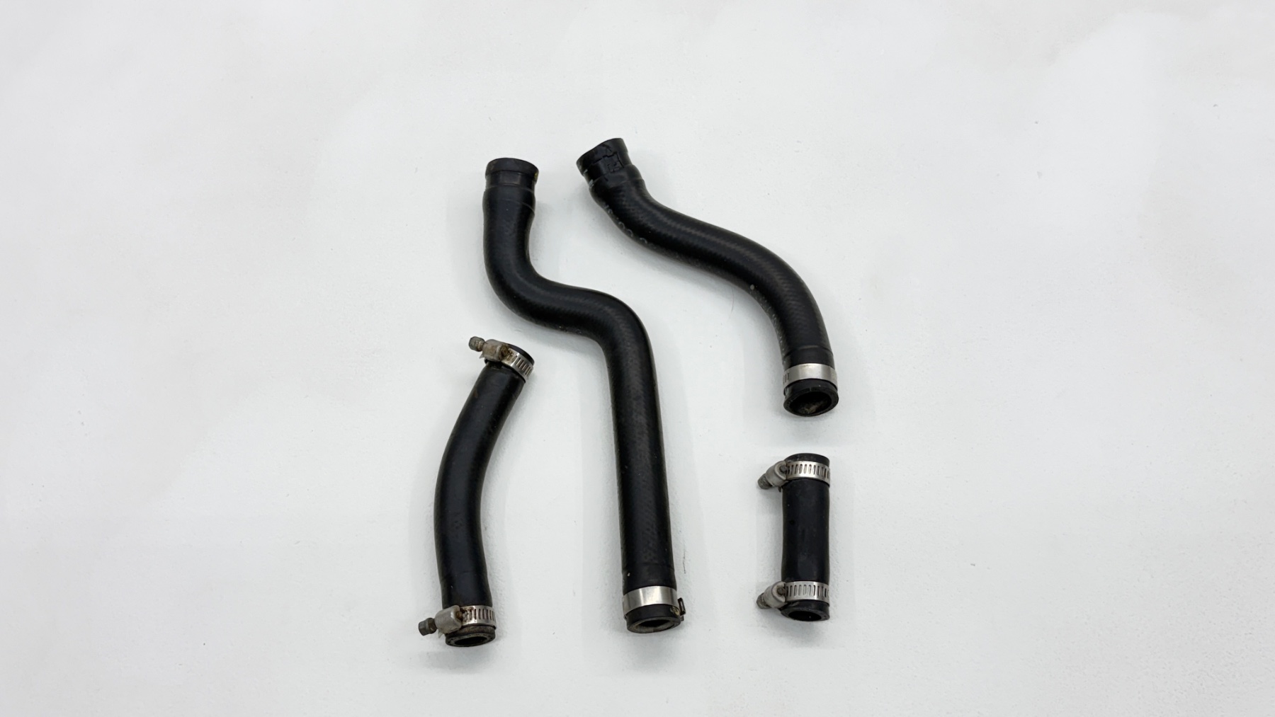 01-18 Yamaha YZ250F OEM Radiator Hoses w/ Clamps Coolant Tube MX 5NL-12564-00-00